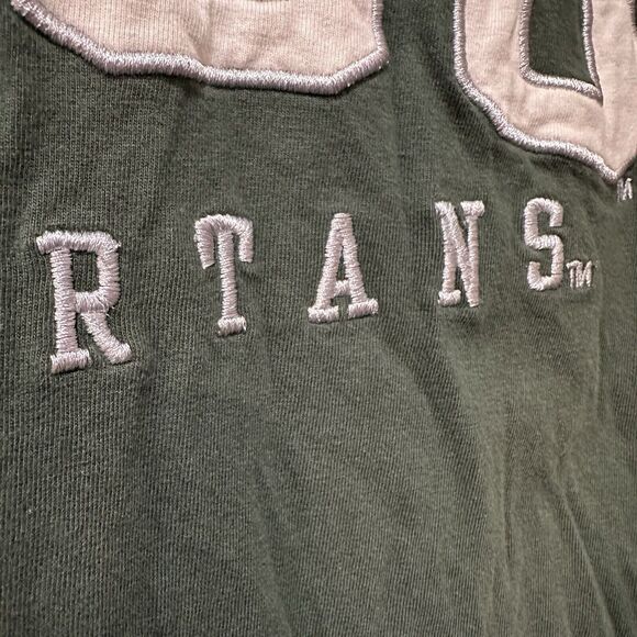 ProEdge By Knights Appeal Green Michigan State Spartans Long Sleeve Shirt Large - Picture 6 of 10